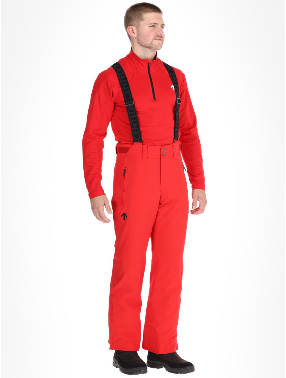 Descente, M-GD40 skibroek heren Electric Red rood 