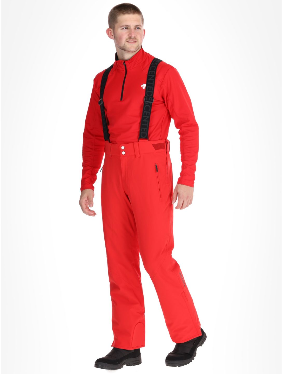 Descente, M-GD40 skibroek heren Electric Red rood 