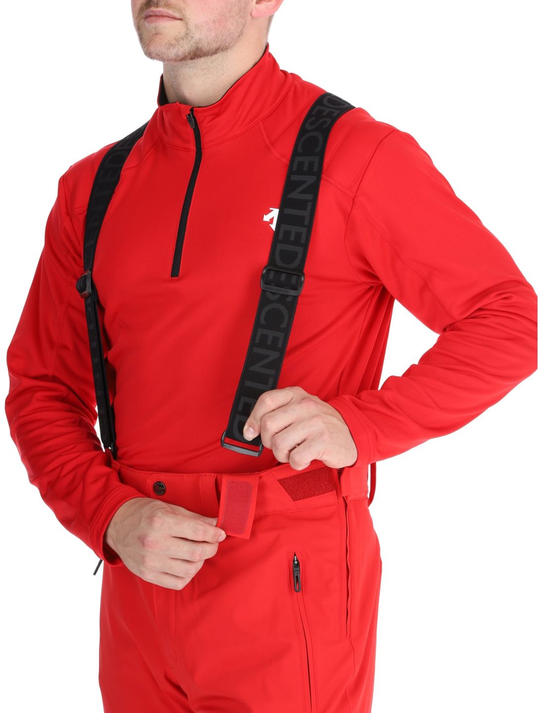 Descente, M-GD40 skibroek heren Electric Red rood 