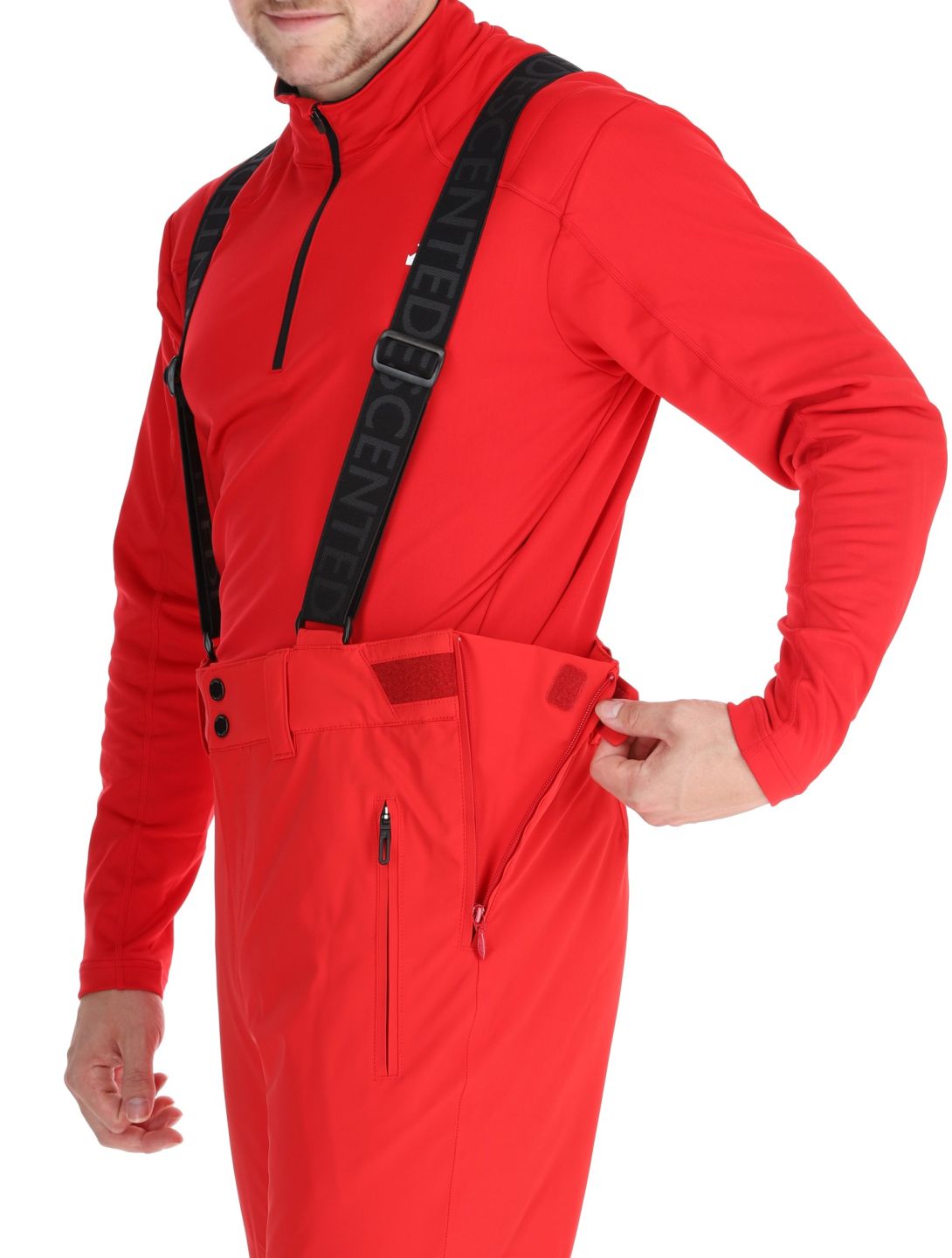 Descente, M-GD40 skibroek heren Electric Red rood 