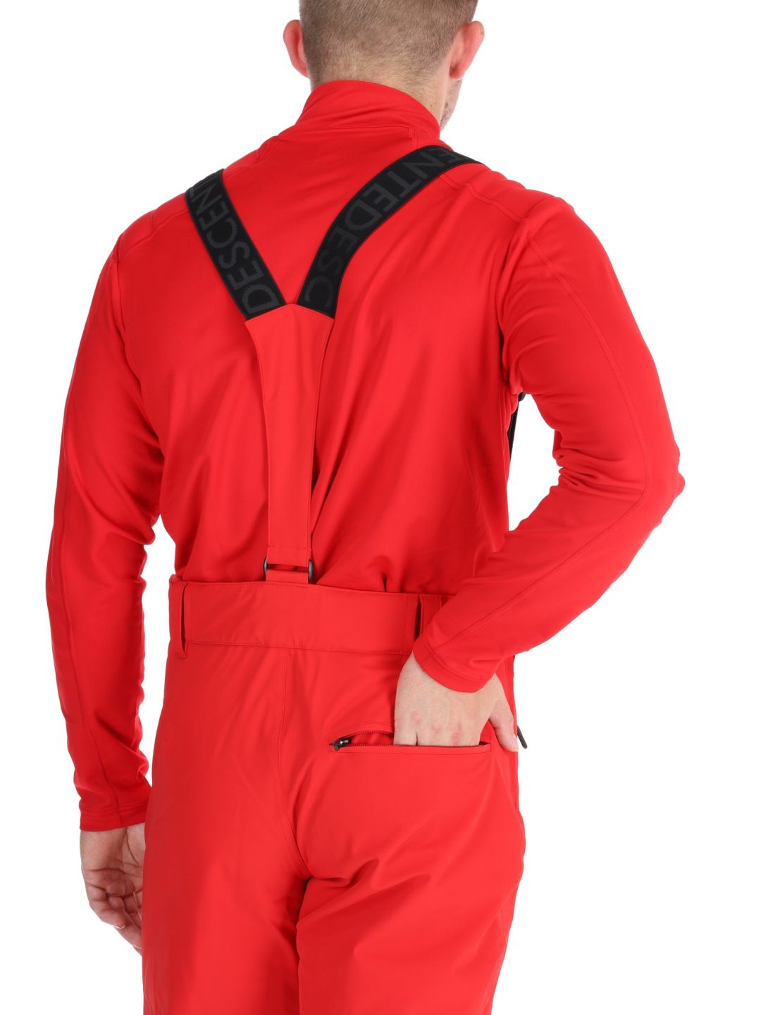 Descente, M-GD40 skibroek heren Electric Red rood 