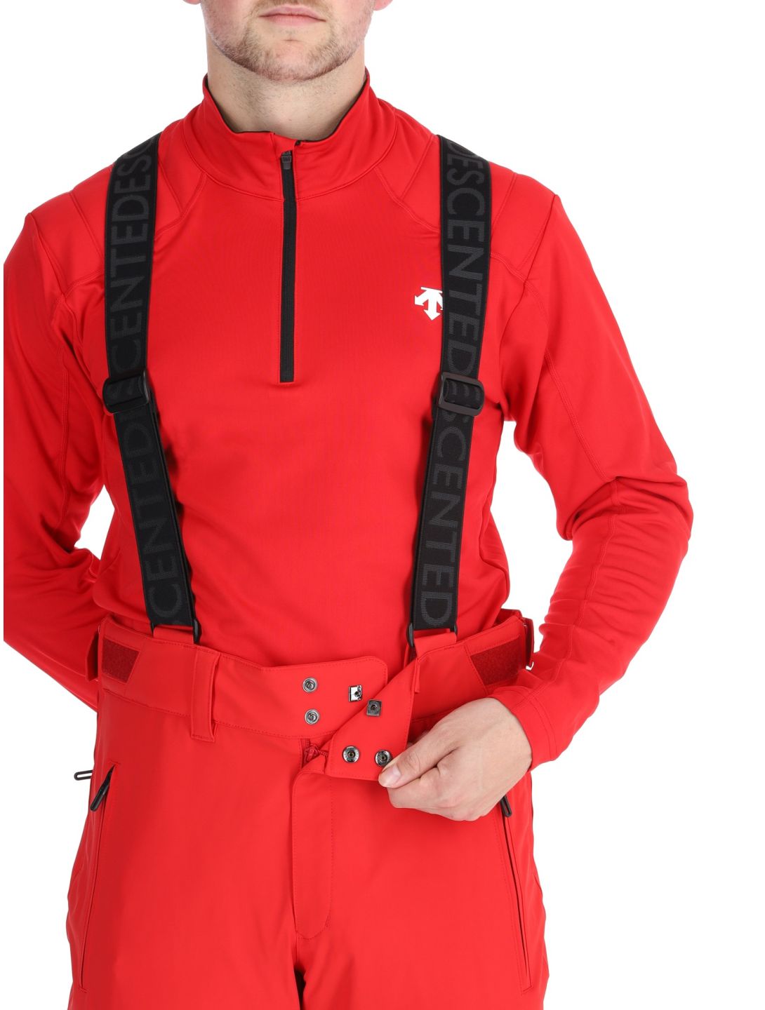 Descente, M-GD40 skibroek heren Electric Red rood 