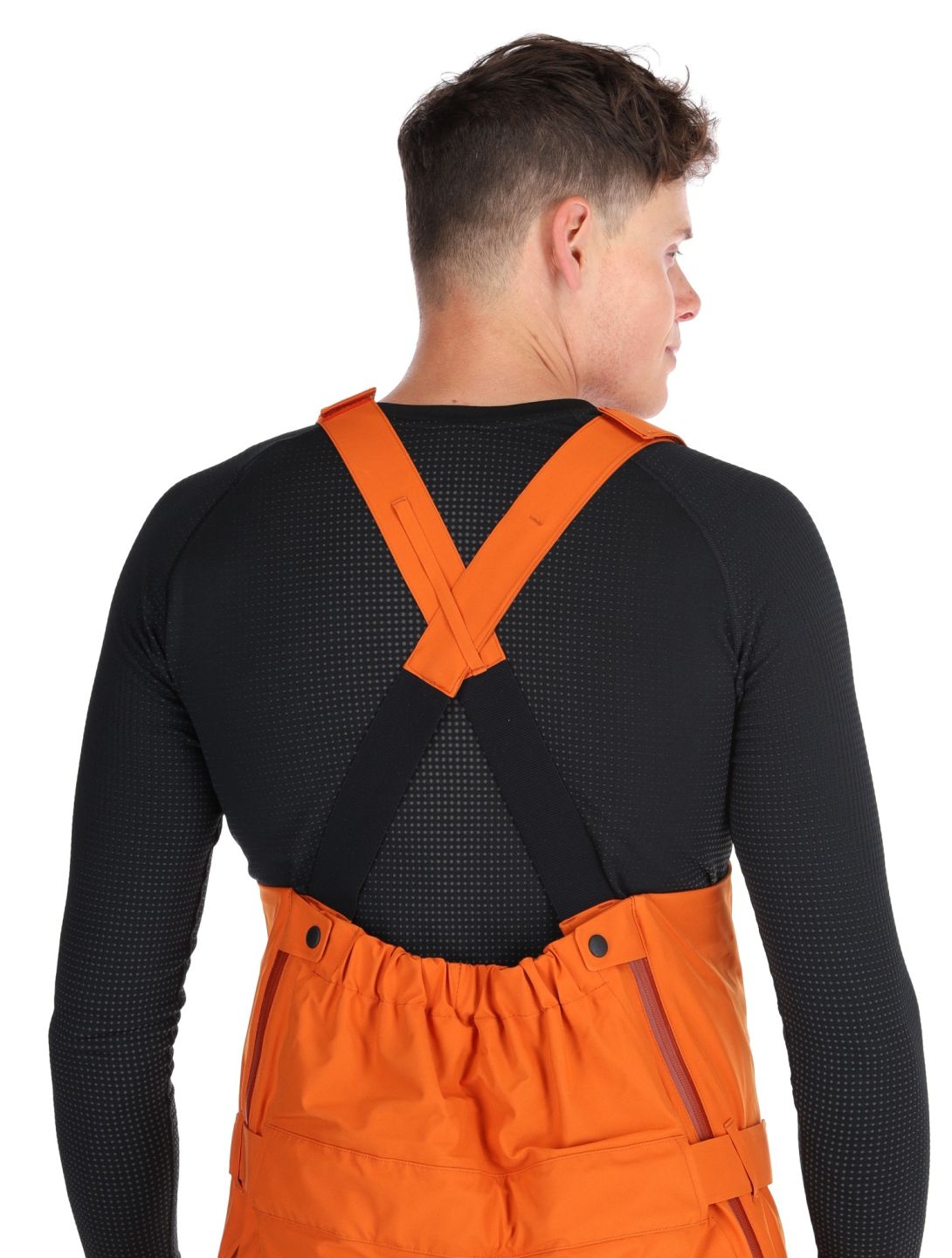 Descente, M-GD50M hardshell skibroek BIB heren Ripen Orange oranje 