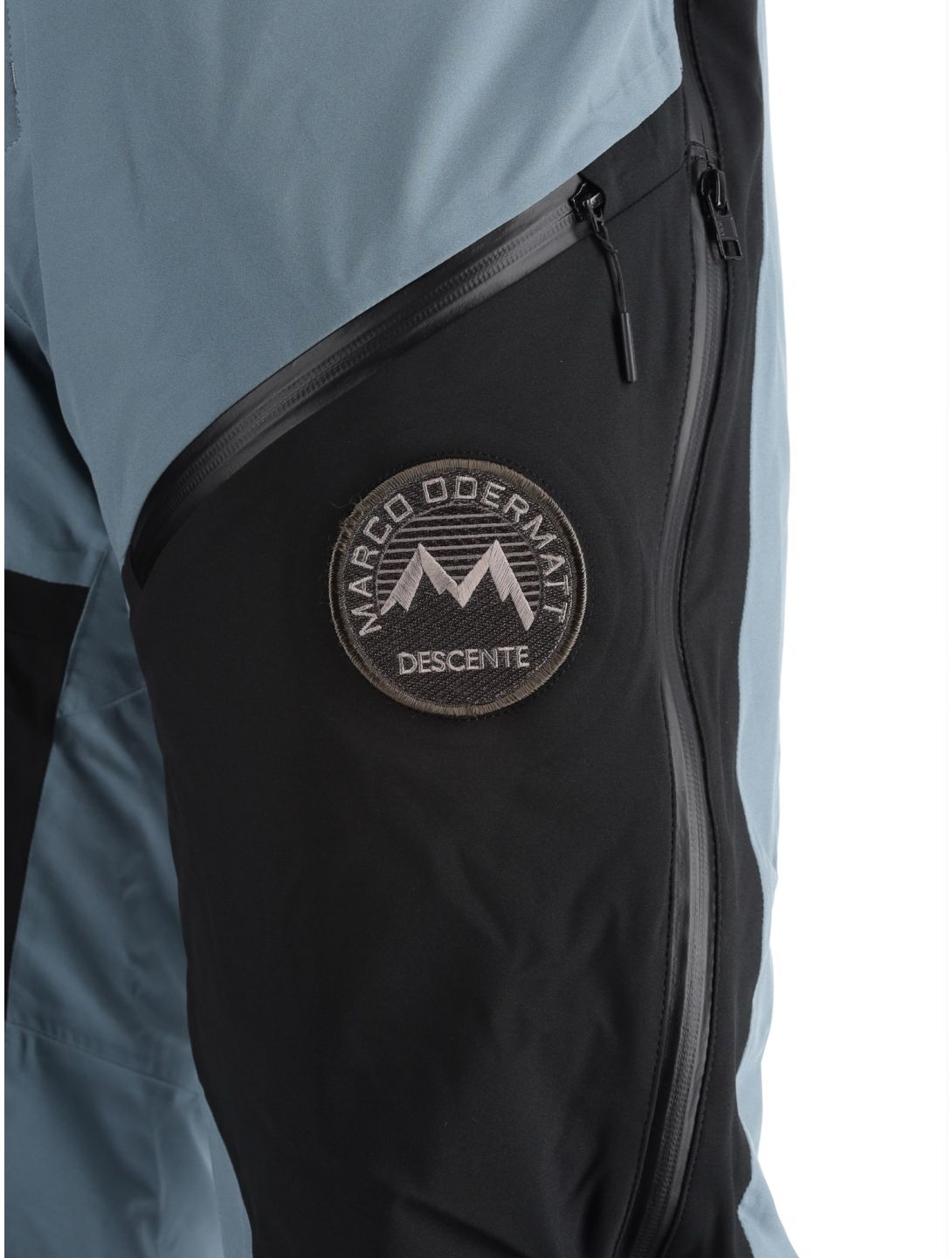 Descente, M-GD50M Marco Odermatt hardshell skibroek BIB heren Storm Weather Grey grijs 