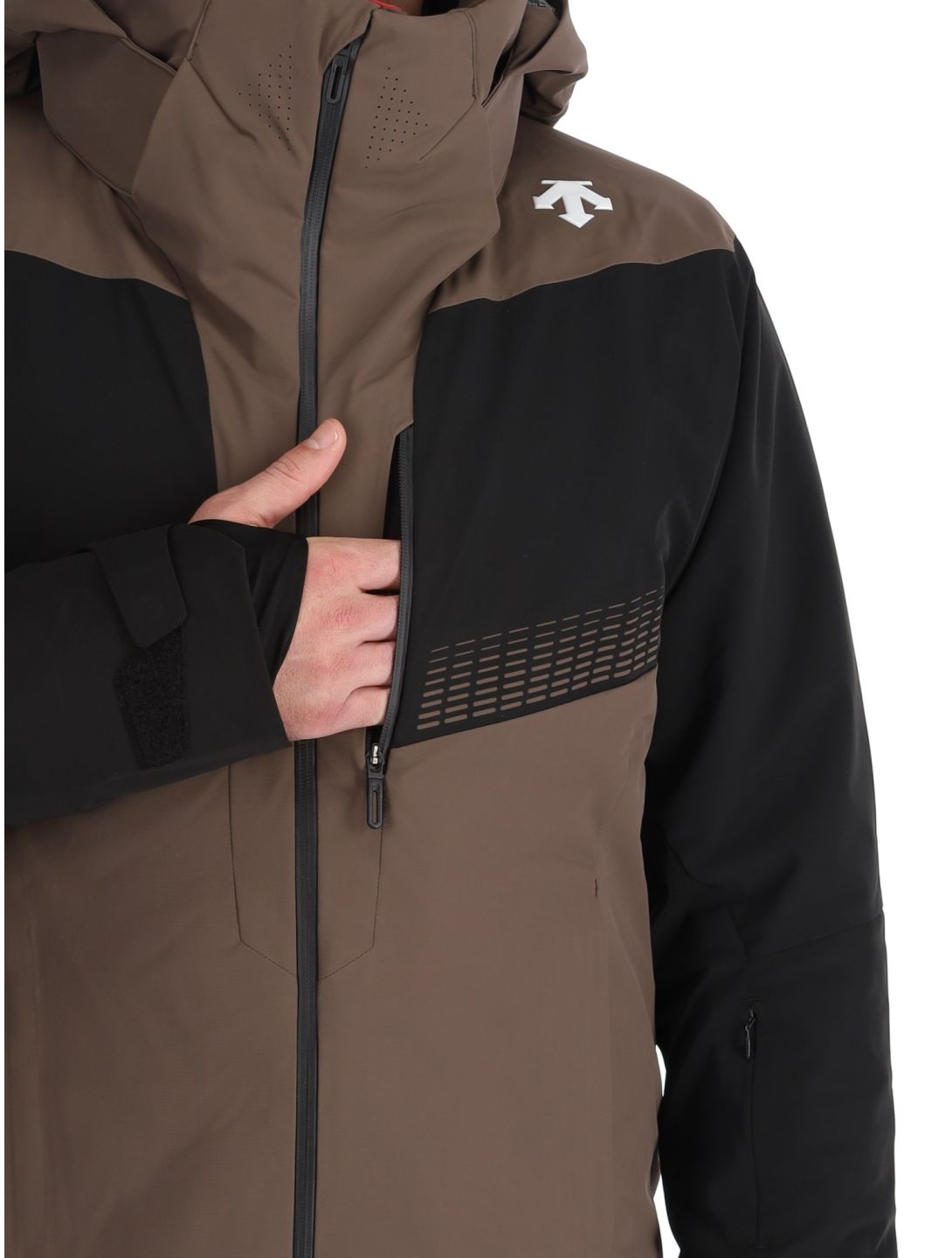 Descente, M-GK26 ski-jas heren Bark Brown bruin 