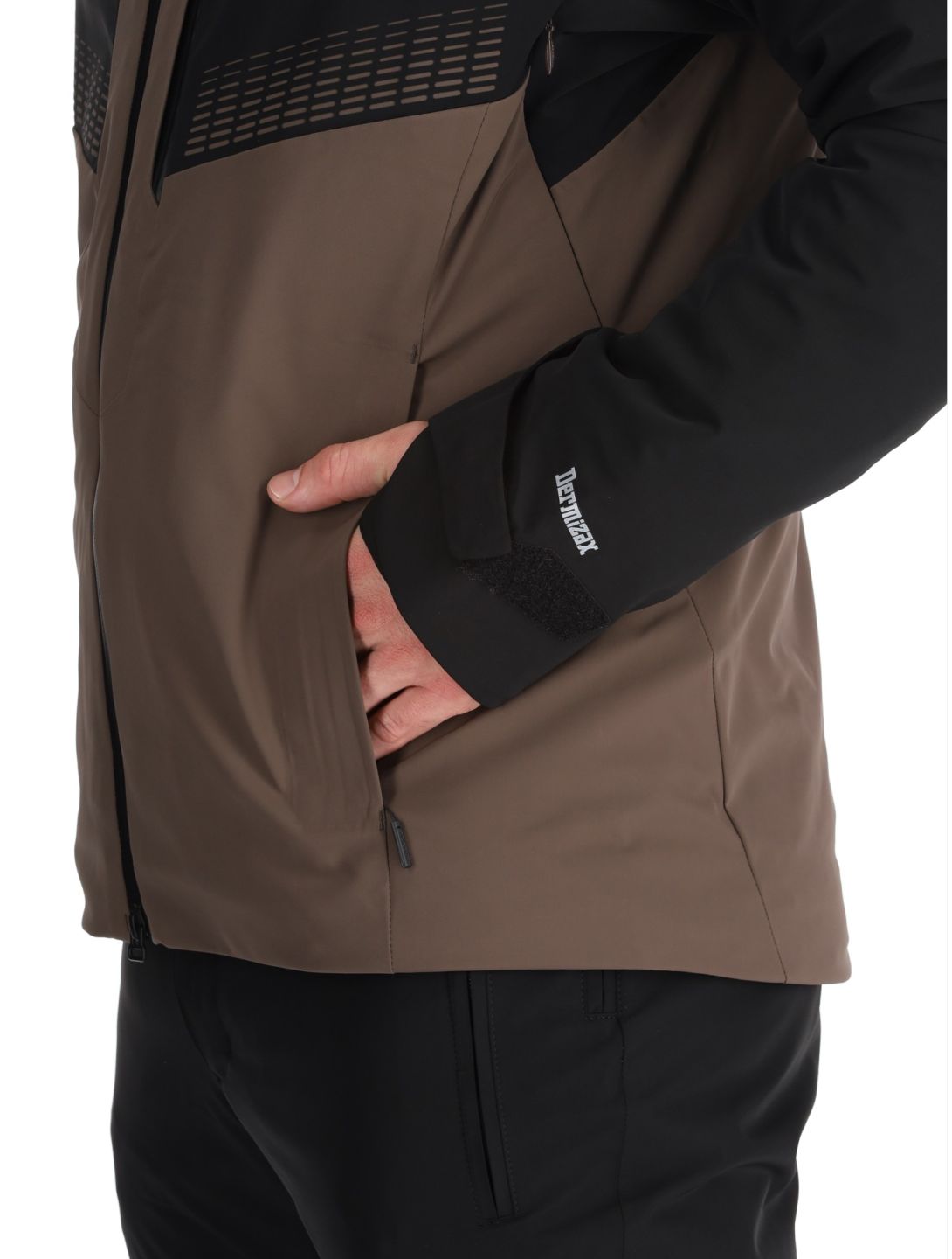 Descente, M-GK26 ski-jas heren Bark Brown bruin 