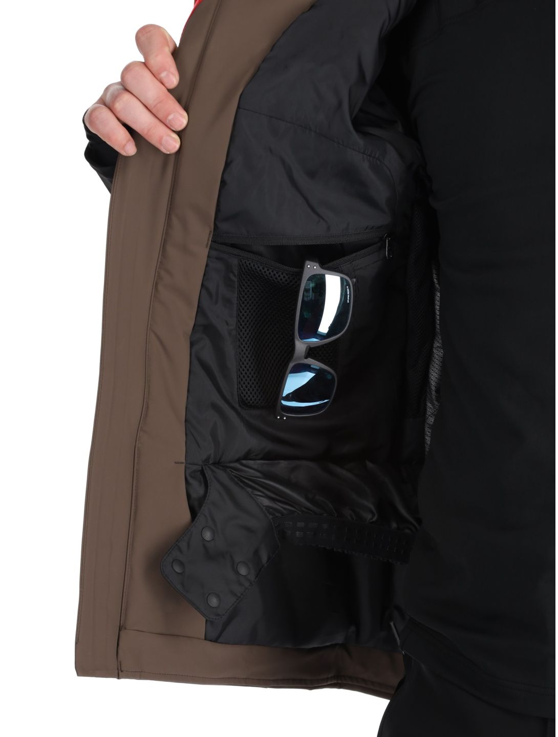 Descente, M-GK26 ski-jas heren Bark Brown bruin 