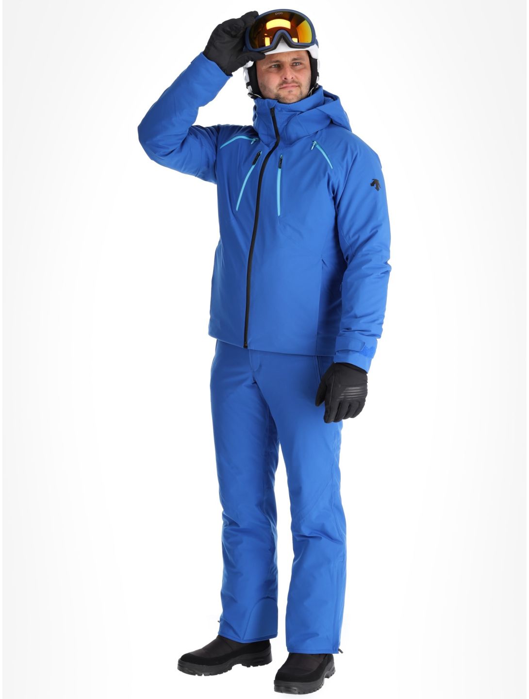 Descente, M-GK27 ski-jas heren Echo Blue blauw 