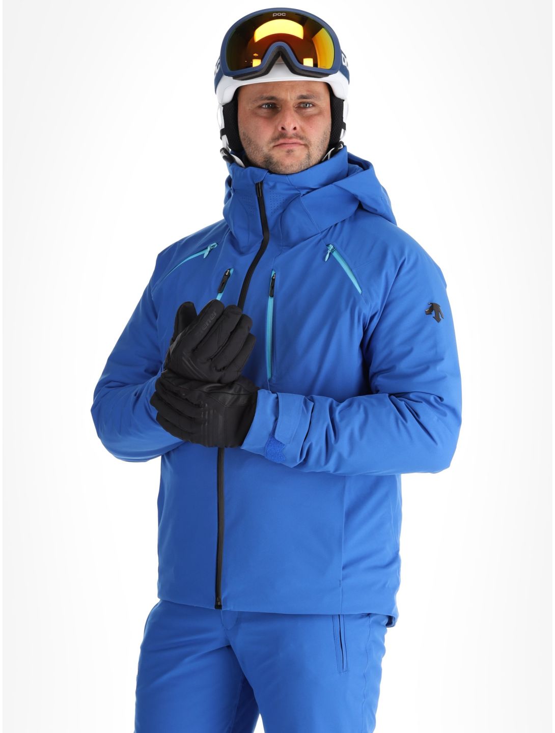 Descente, M-GK27 ski-jas heren Echo Blue blauw 