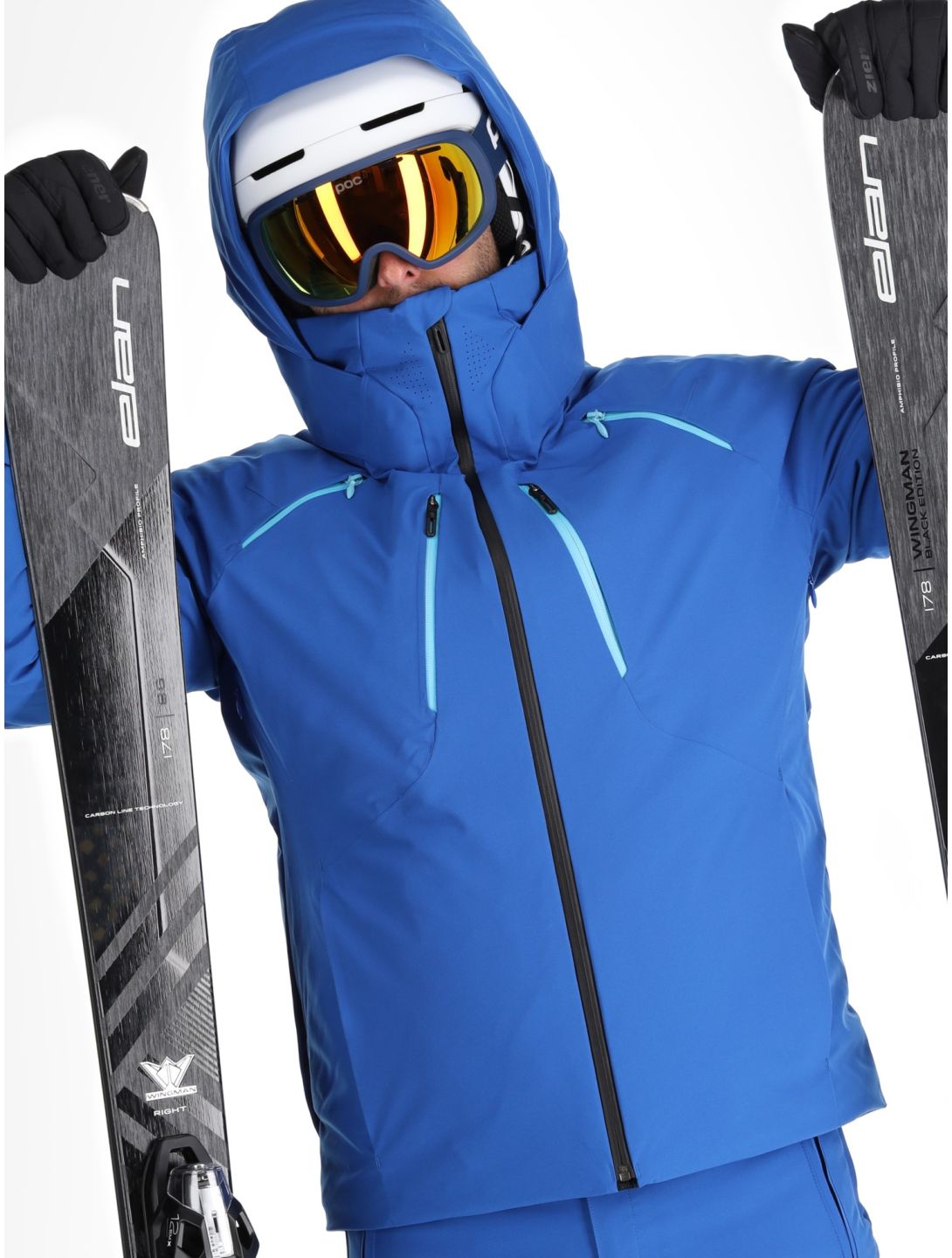 Descente, M-GK27 ski-jas heren Echo Blue blauw 