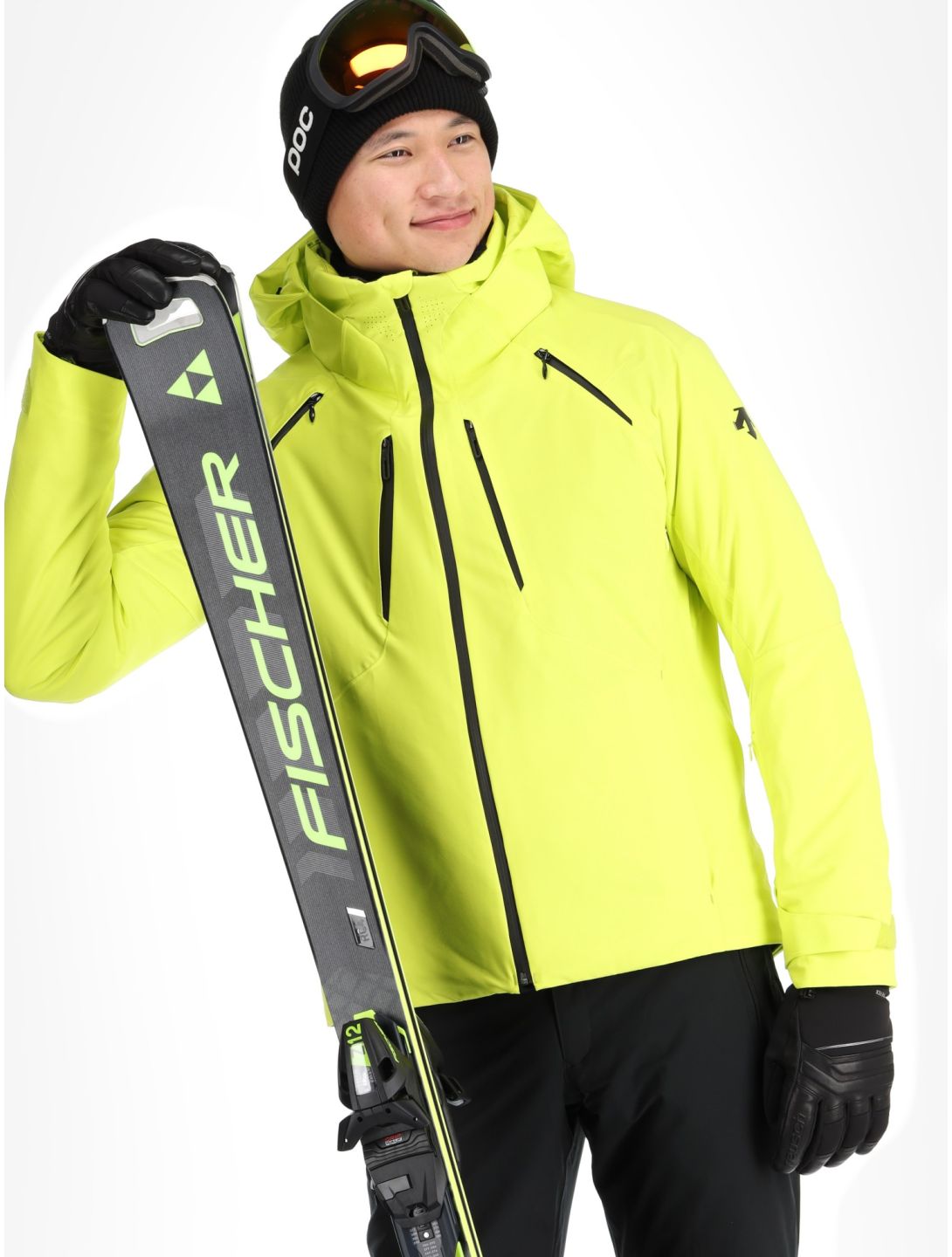 Descente, M-GK27 ski-jas heren Glint Yellow geel 