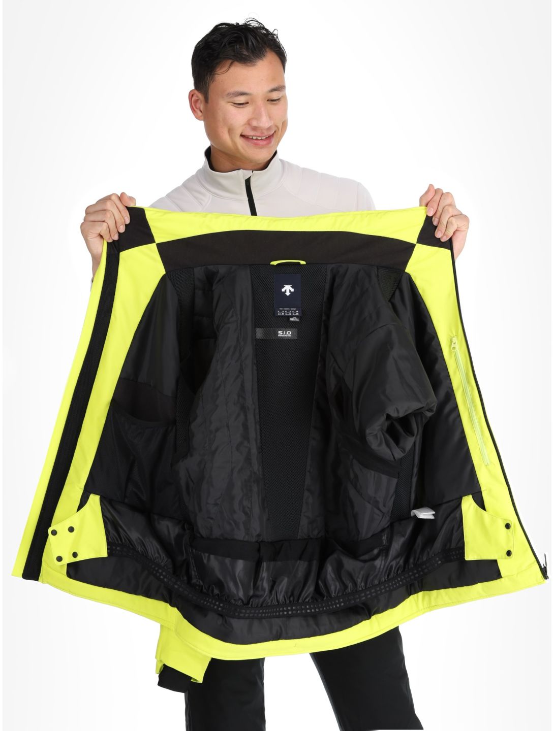 Descente, M-GK27 ski-jas heren Glint Yellow geel 