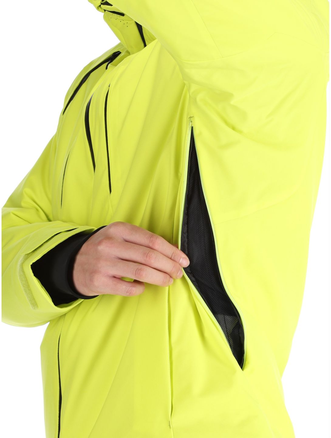 Descente, M-GK27 ski-jas heren Glint Yellow geel 