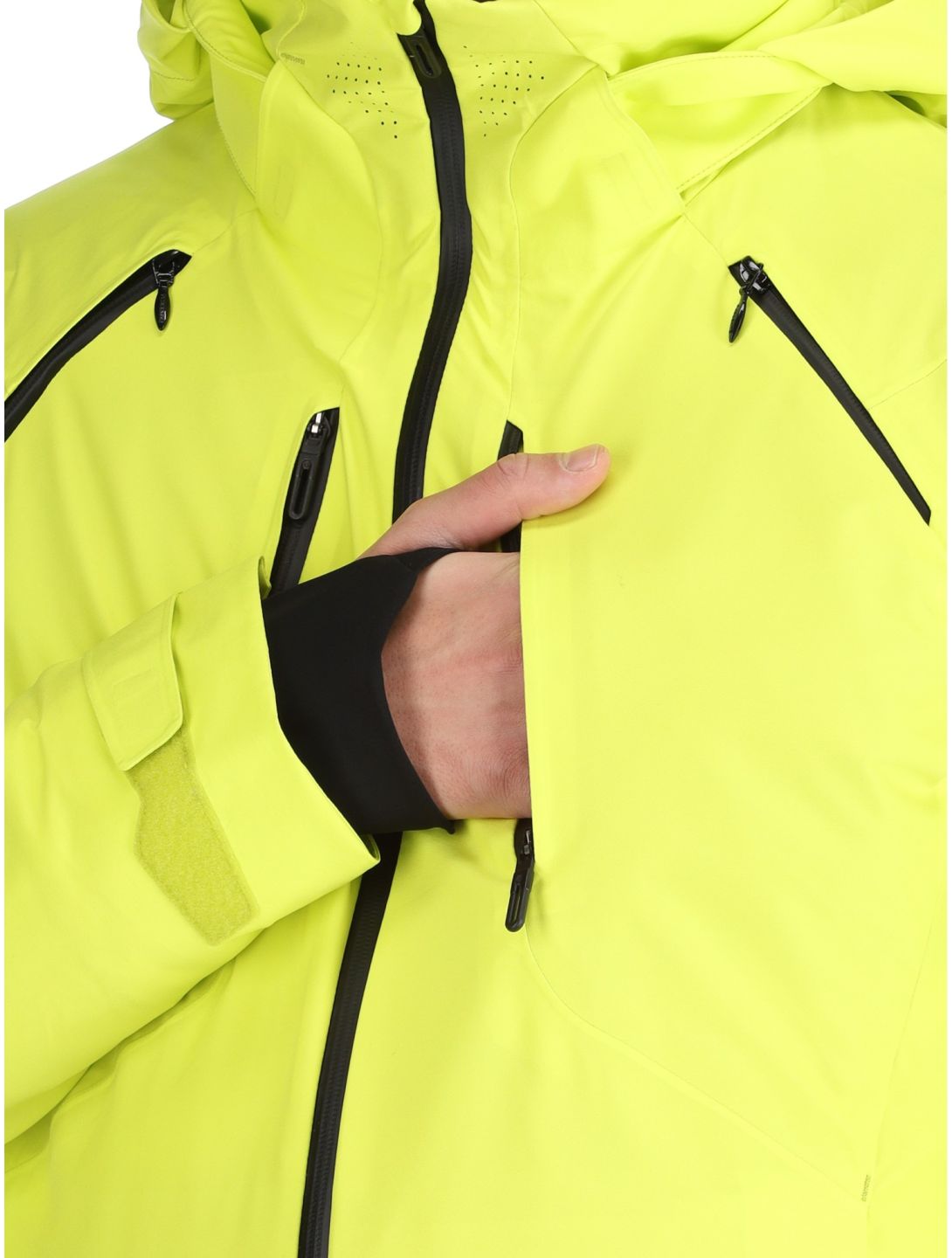 Descente, M-GK27 ski-jas heren Glint Yellow geel 