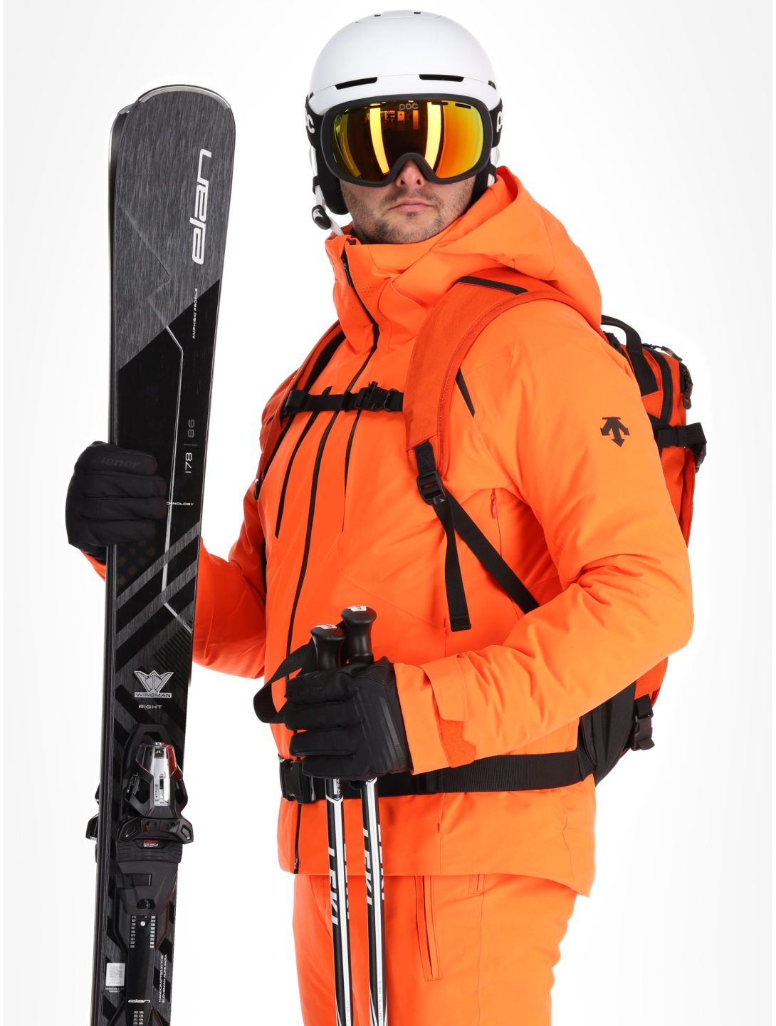 Descente, M-GK27 ski-jas heren Momiji Orange oranje 