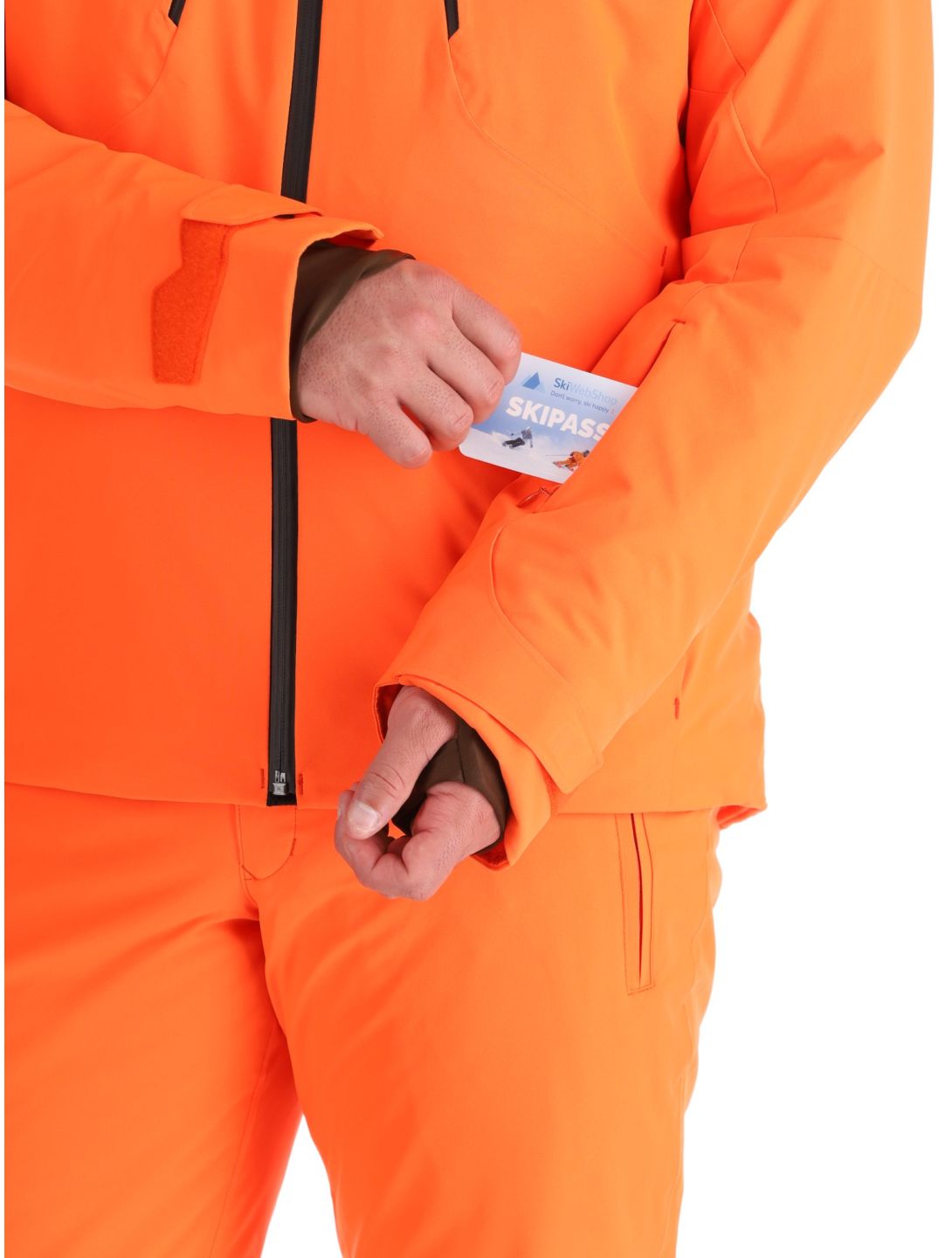 Descente, M-GK27 ski-jas heren Momiji Orange oranje 