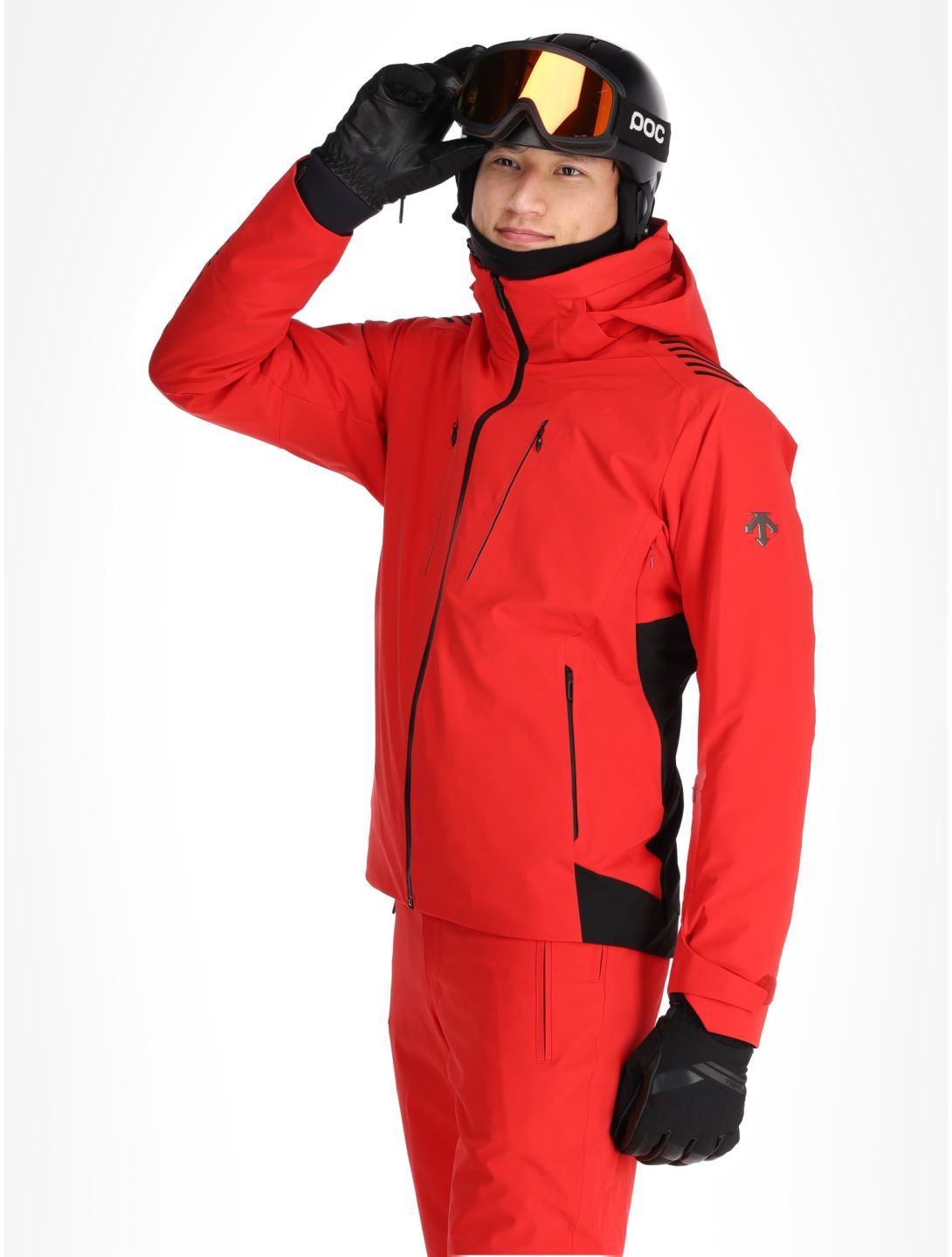 Descente, M-GK29 ski-jas heren Electric Red rood 