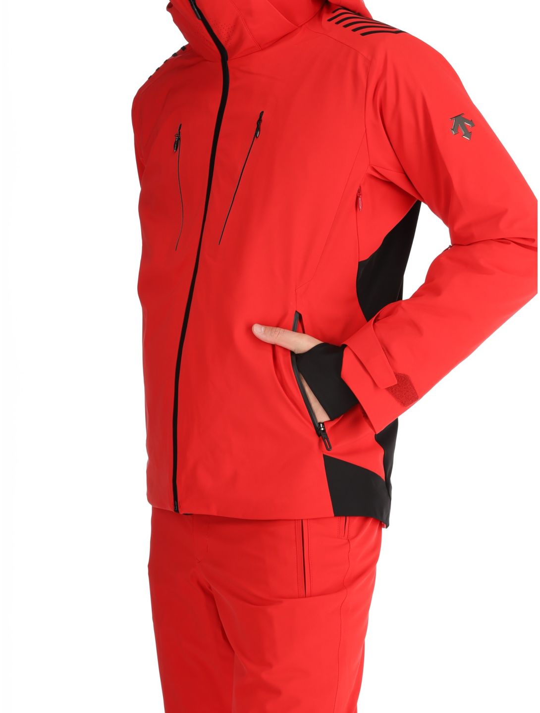 Descente, M-GK29 ski-jas heren Electric Red rood 