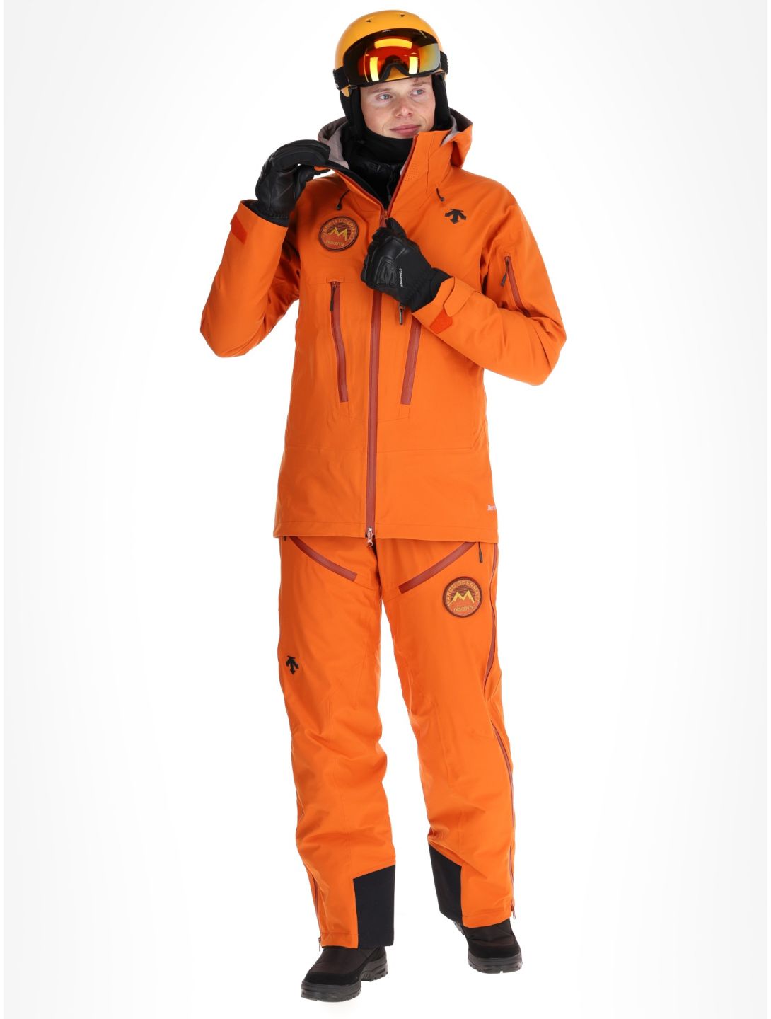 Descente, M-GK50M hardshell ski-jas heren Ripen Orange oranje 