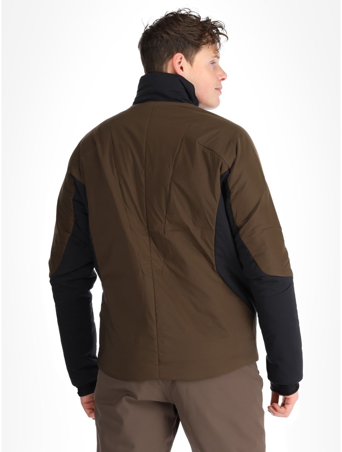 Descente, M-GK60M donsjas heren Brown bruin 