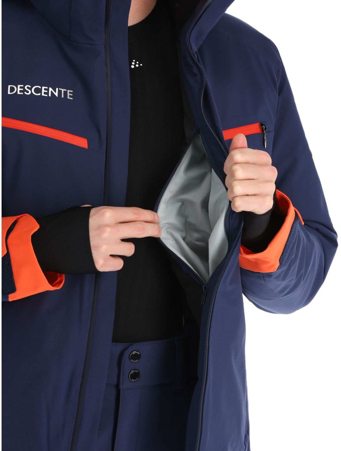 Descente, Tracy ski-jas heren Dark Night blauw 