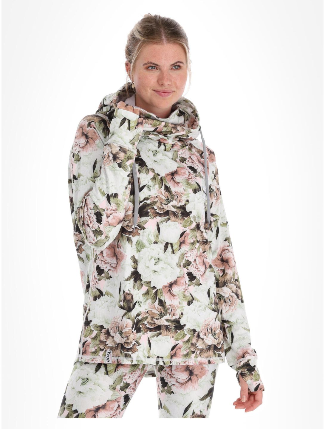 Eivy, Boyfriends Fit Hoodie thermoshirt dames Bloom multicolor 