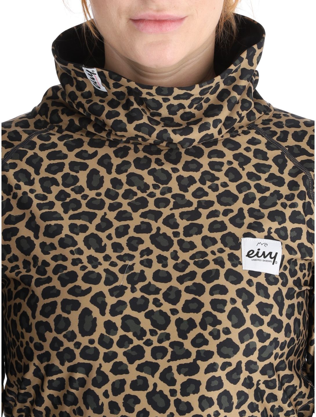 Eivy, Icecold thermoshirt dames Leopard bruin 