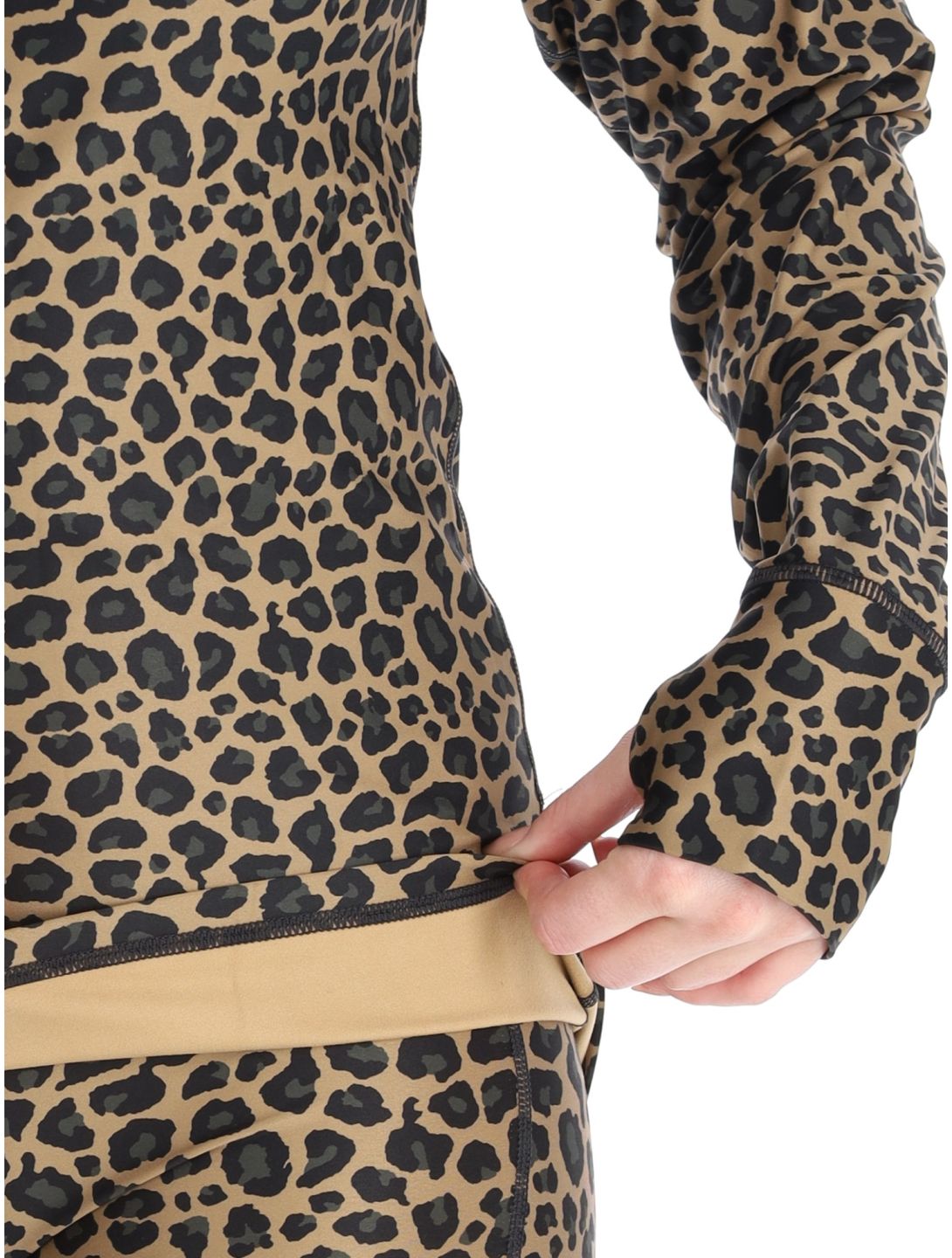 Eivy, Icecold thermoshirt dames Leopard bruin 