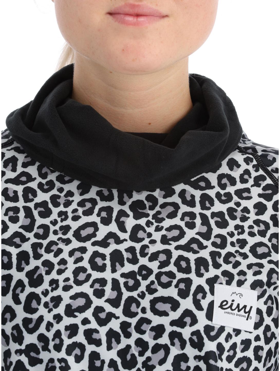 Eivy, Icecold Gaiter thermoshirt dames Snow Leopard wit 