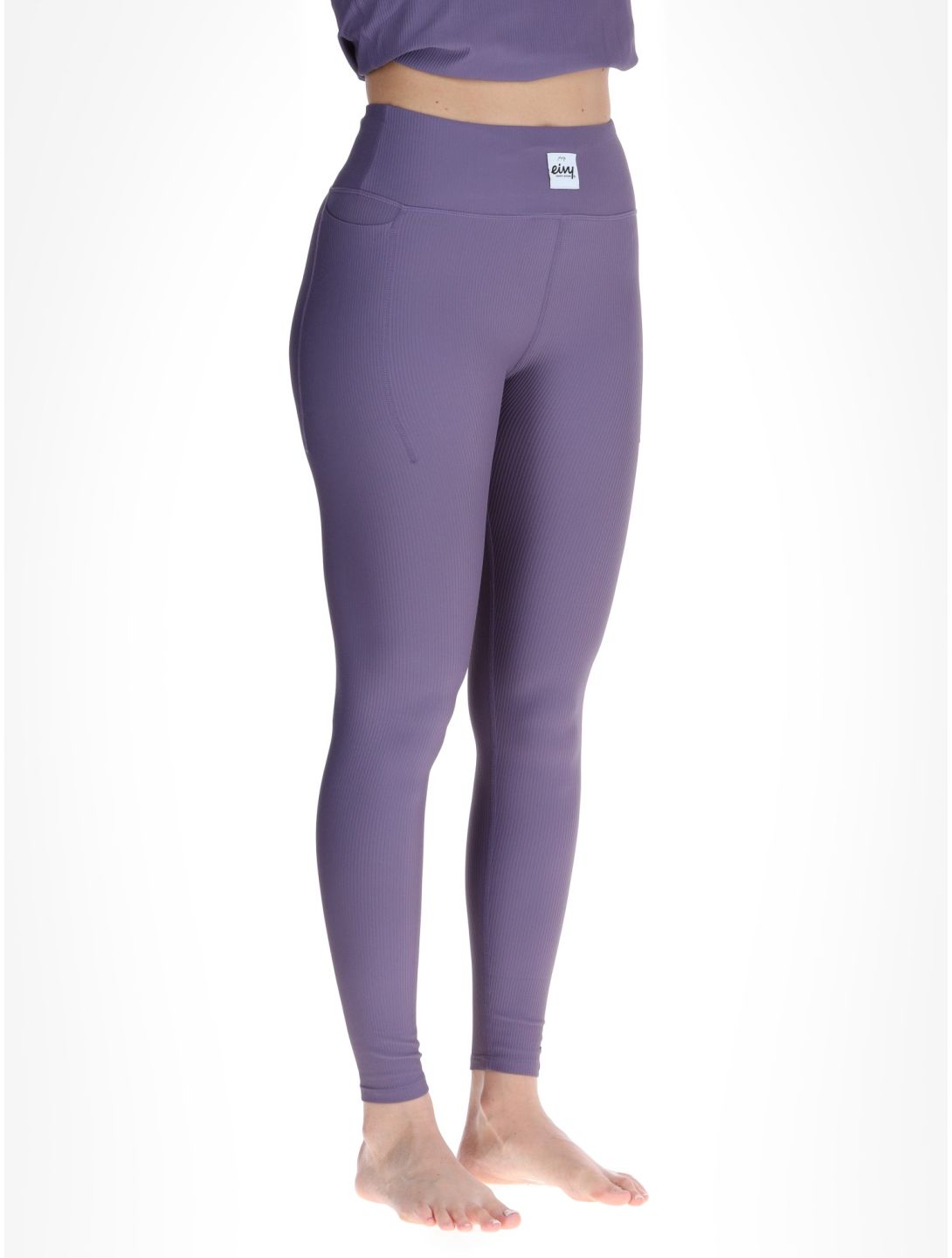 Eivy, Pocket Rib thermobroek dames Deep Purple paars 