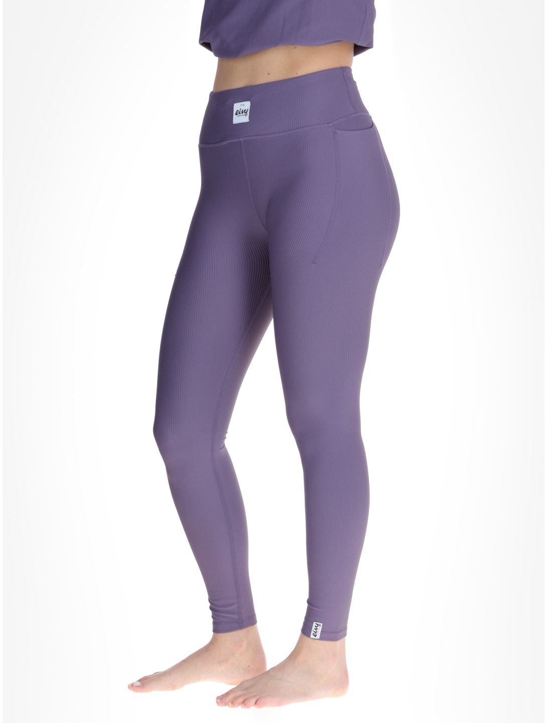 Eivy, Pocket Rib thermobroek dames Deep Purple paars 