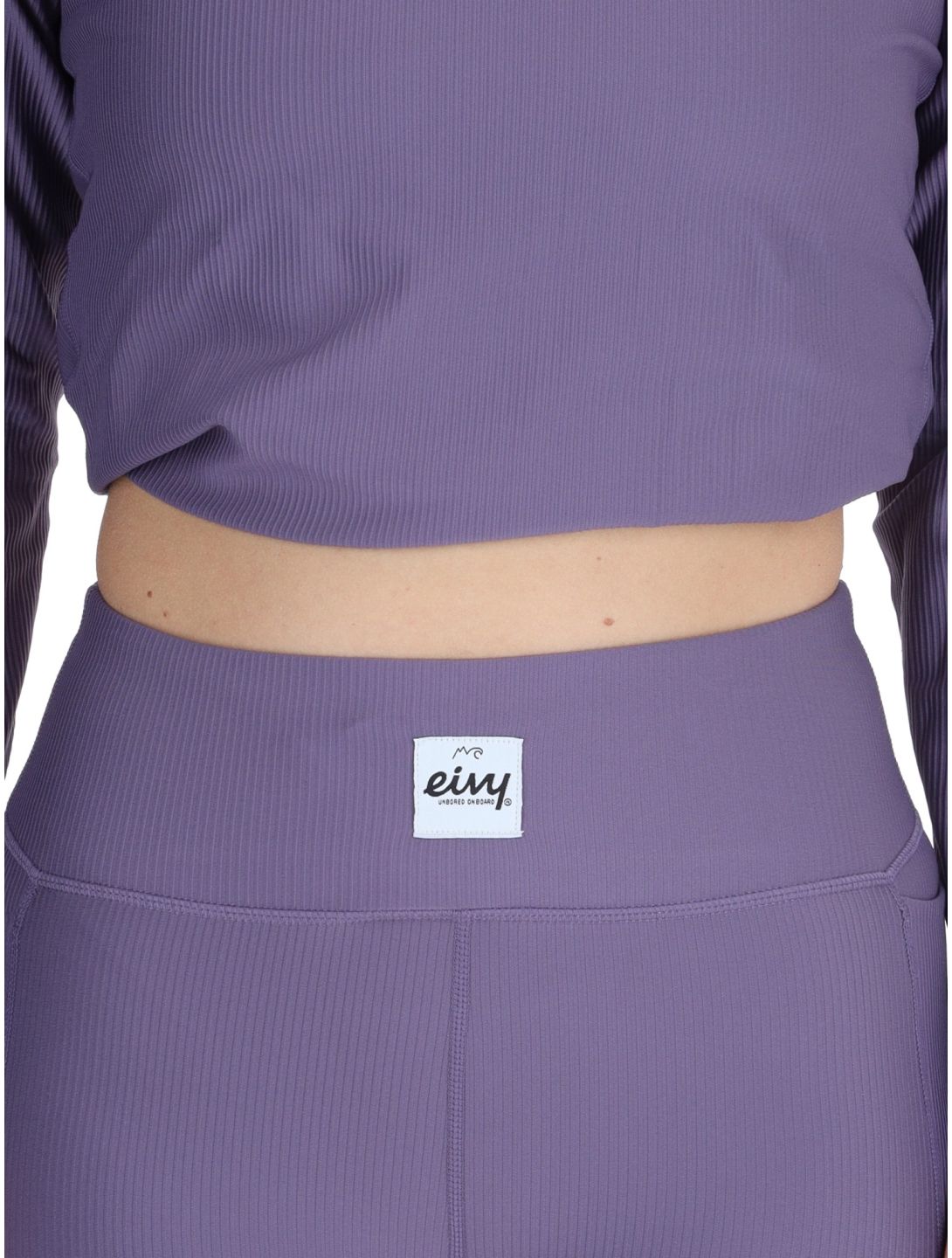 Eivy, Pocket Rib thermobroek dames Deep Purple paars 