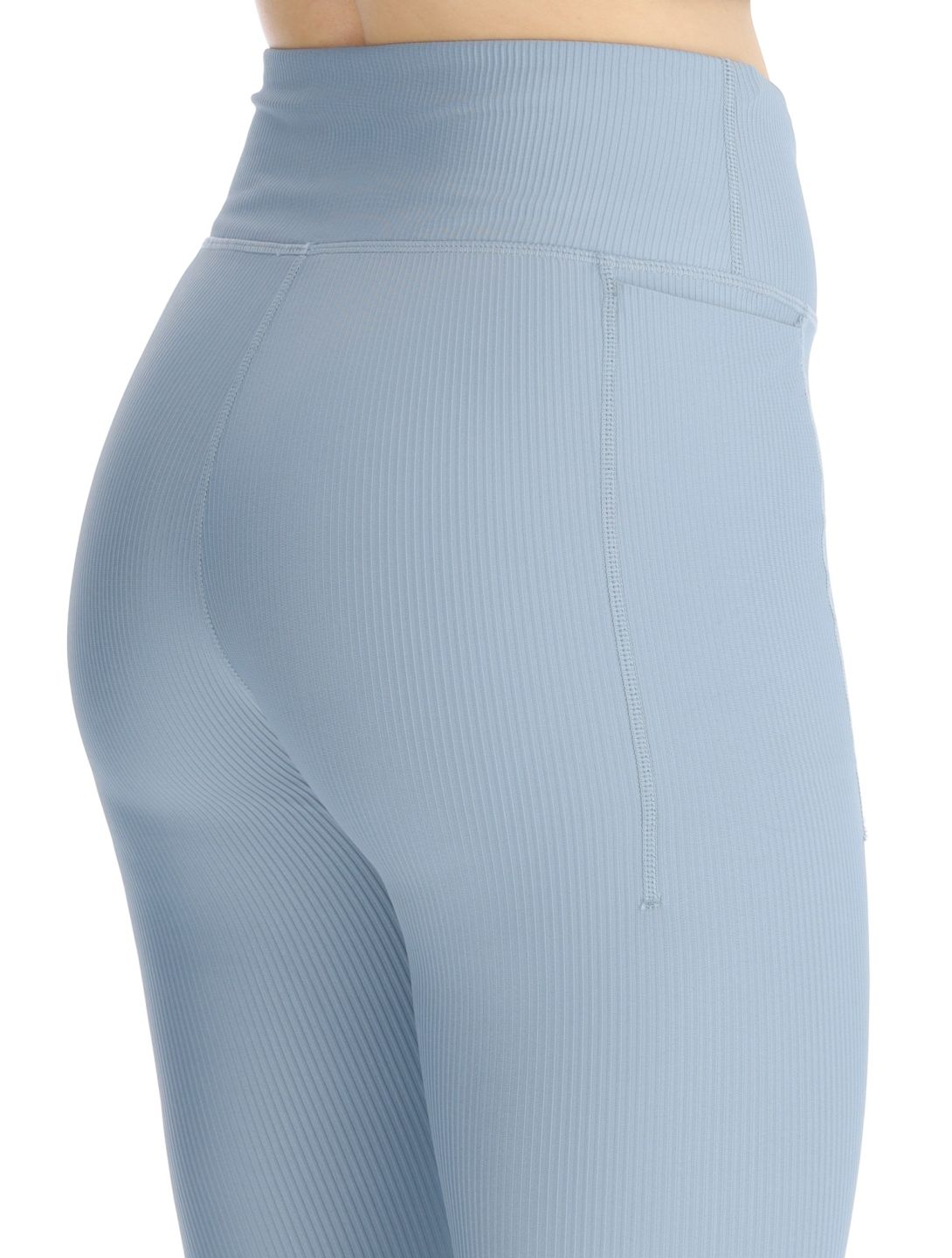 Eivy, Pocket Rib thermobroek dames Faded Fog blauw 