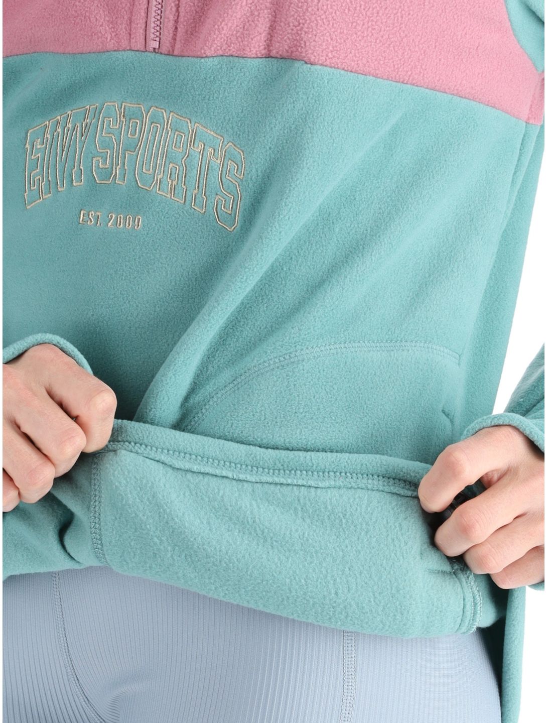 Eivy, Techlight Halfzip Fleece trui dames Miami Turquoise groen 