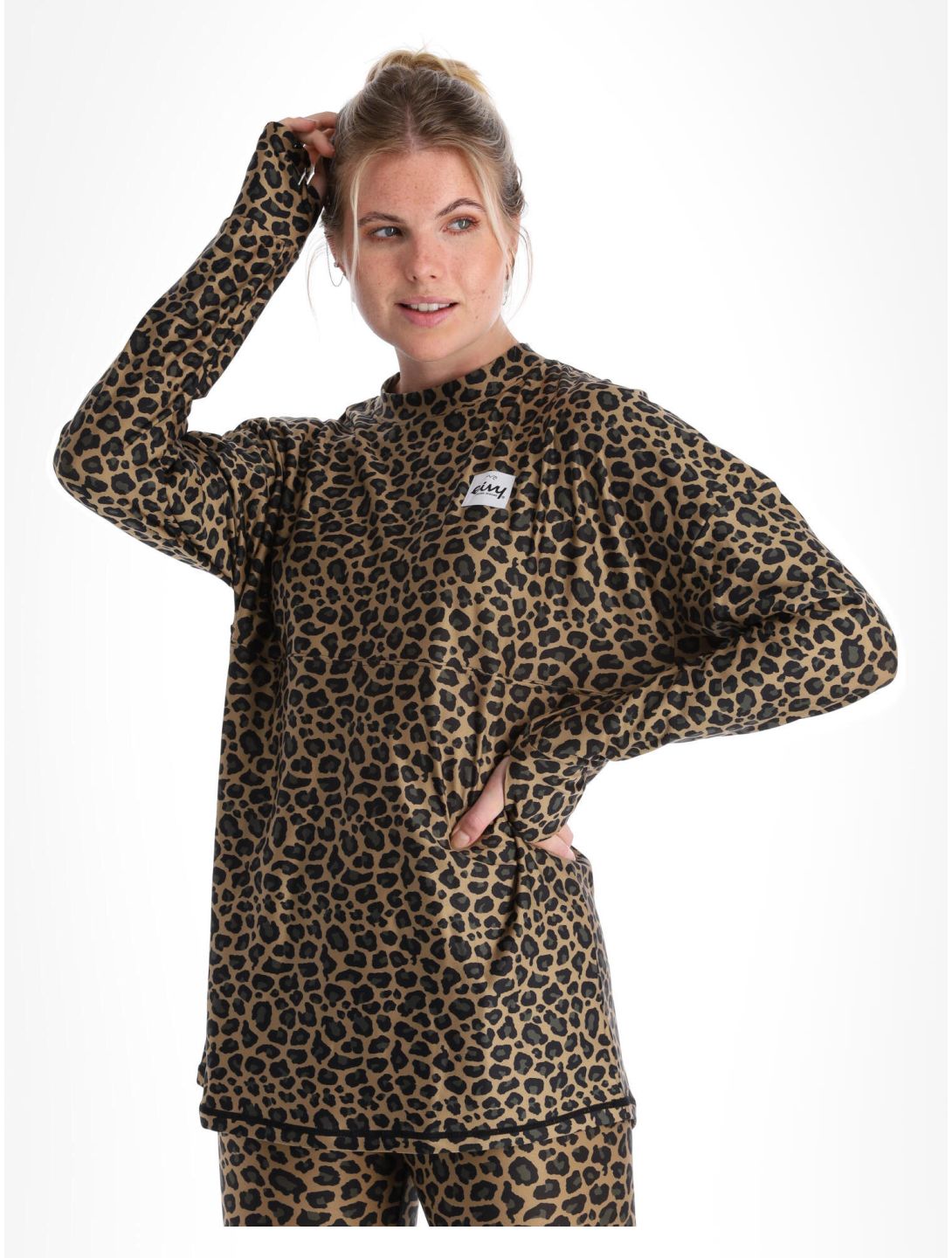 Eivy, Venture skipully dames Leopard bruin 