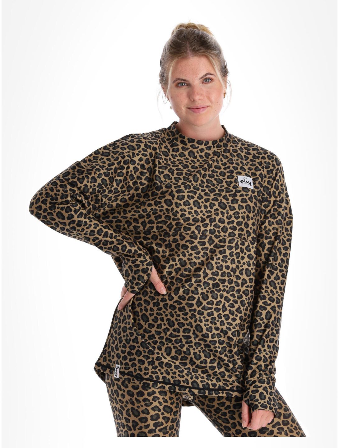 Eivy, Venture skipully dames Leopard bruin 