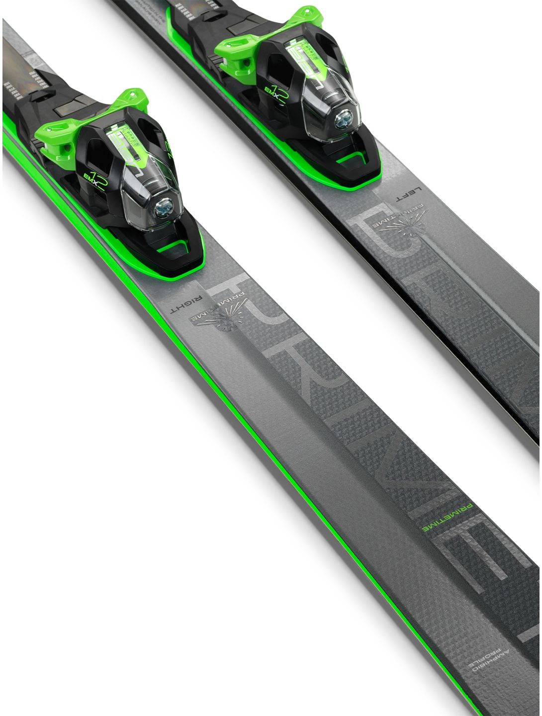 Elan, Elan Primetime 55 FusionX ski's unisex Black / Green 