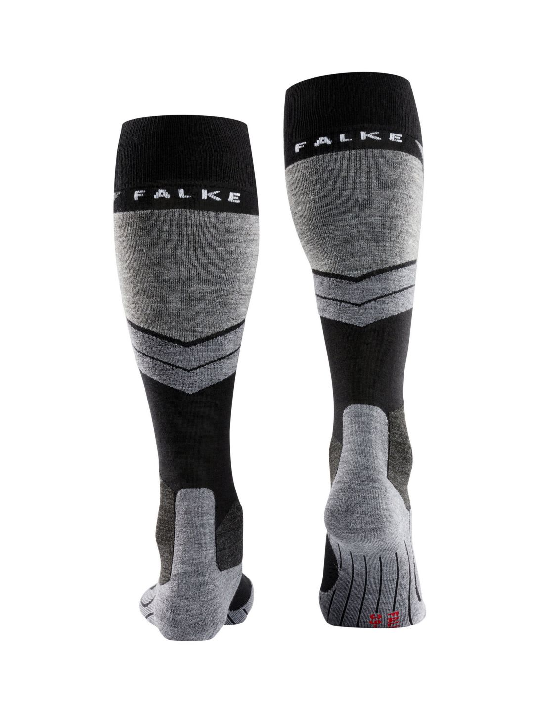 Falke, SK4 Advanced skisokken heren Black Mix grijs, zwart 