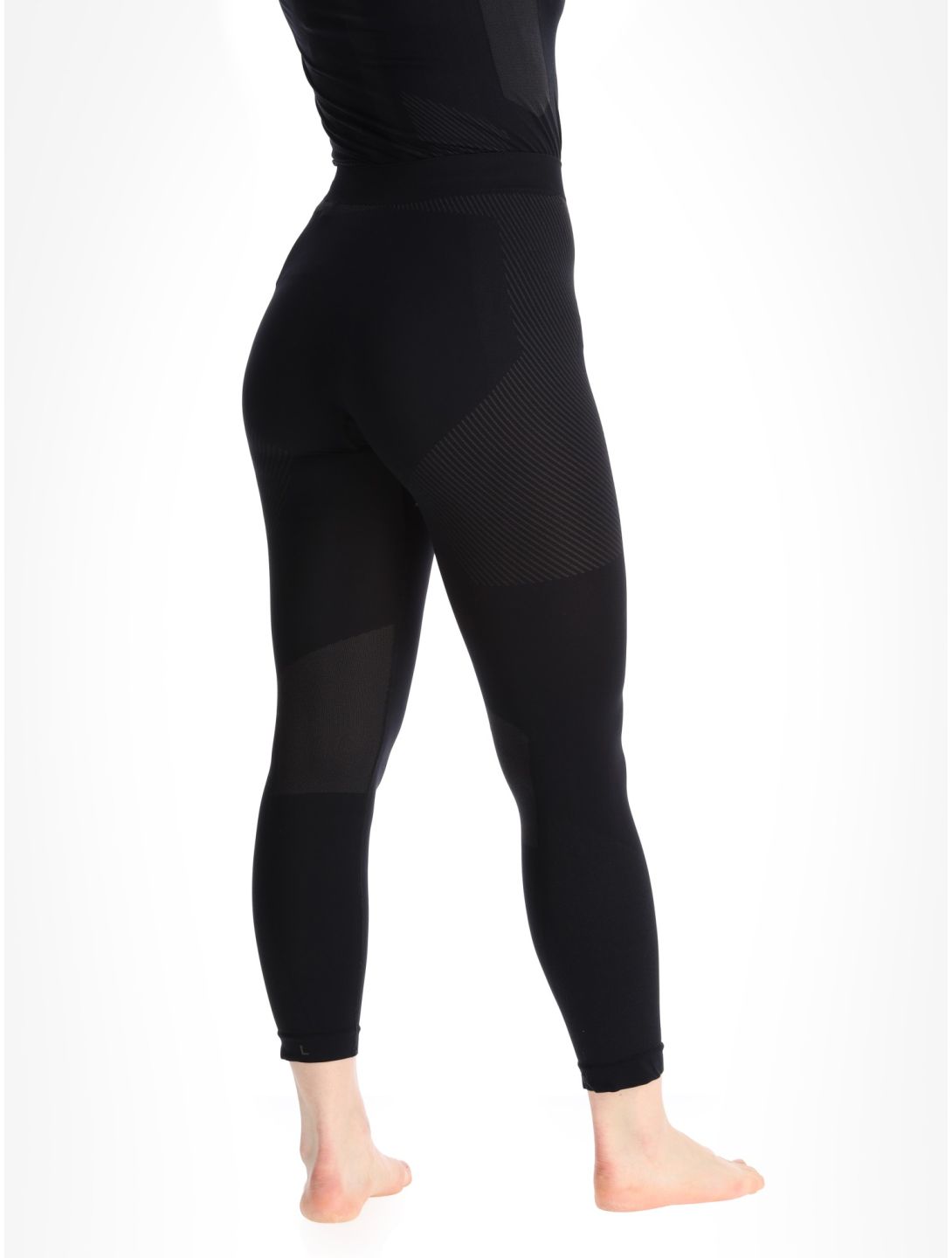 Falke, Long Tights thermobroek dames Black zwart 