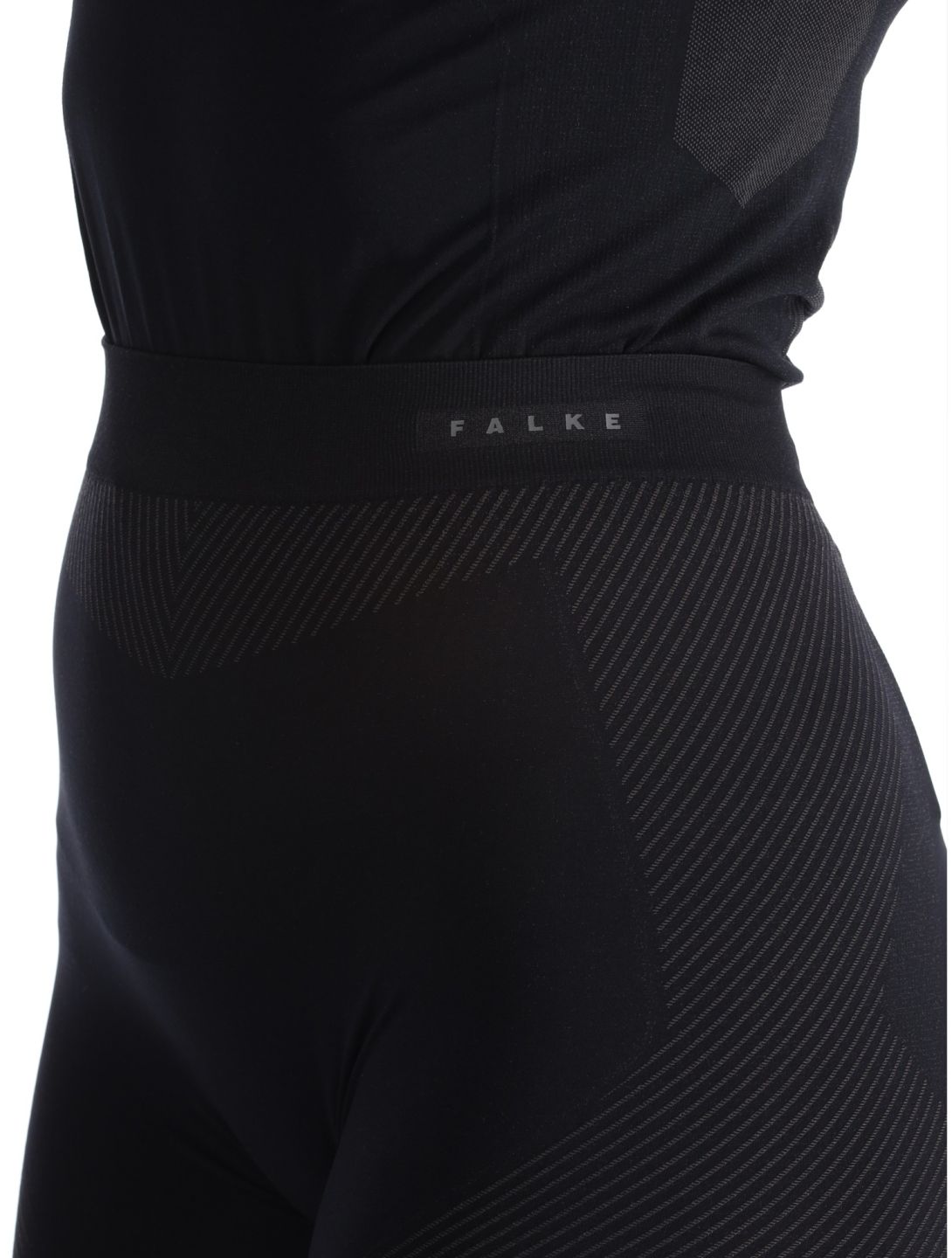 Falke, Long Tights thermobroek dames Black zwart 