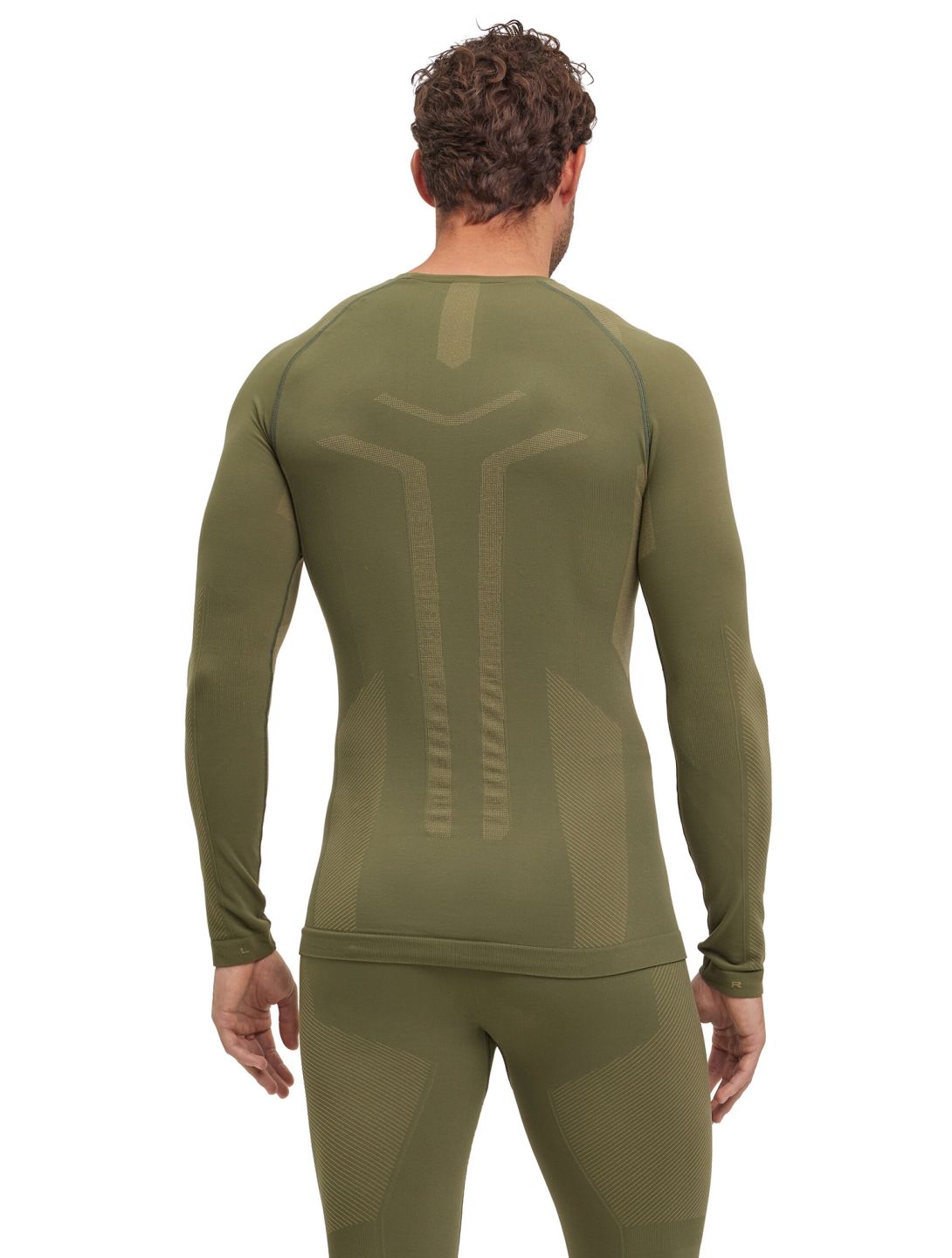 Falke, Longsleeved Shirt thermoshirt heren Herb groen 