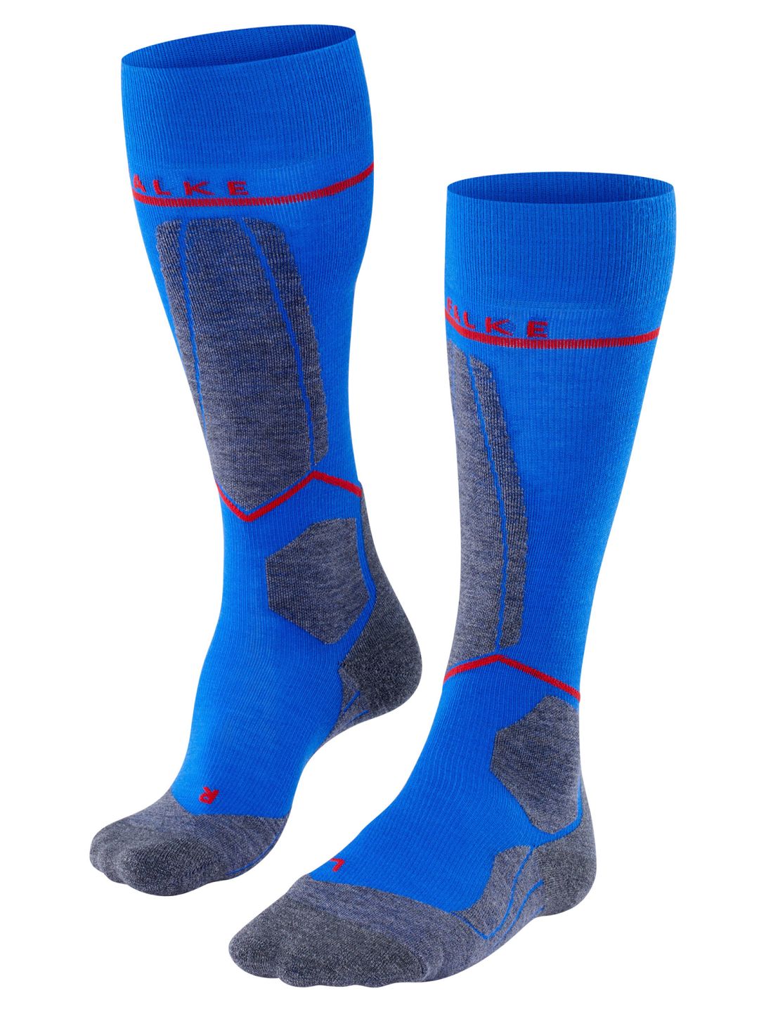 Falke, SK4 Advanced Compression Light compressiesokken heren Olympic blauw, grijs 