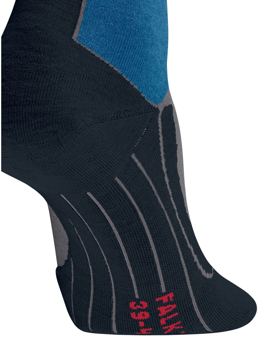 Falke, SK4 Advanced skisokken heren M. Grey Melange blauw 