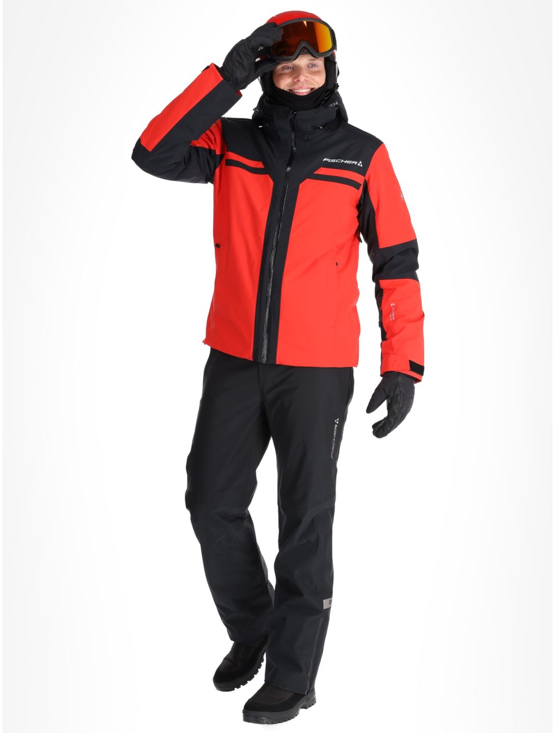 Fischer, Cascade ski-jas heren C.Red-C.Red-Black 