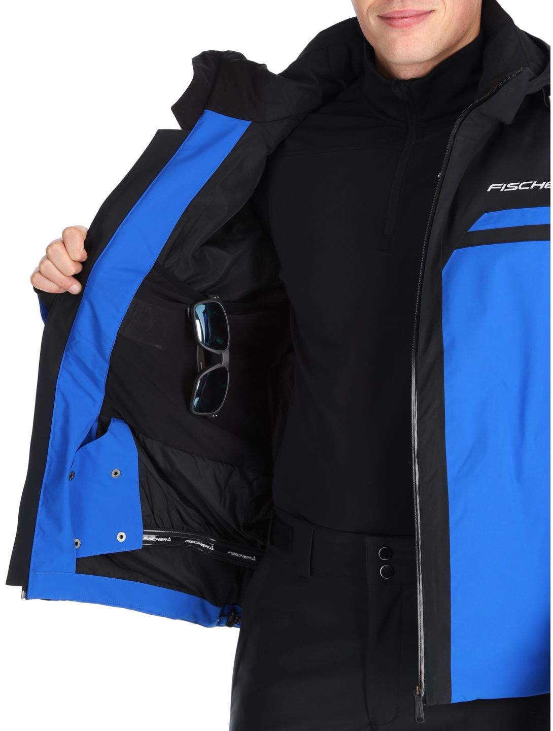 Fischer, Cascade ski-jas heren O.Blue-O.Blue-Black 