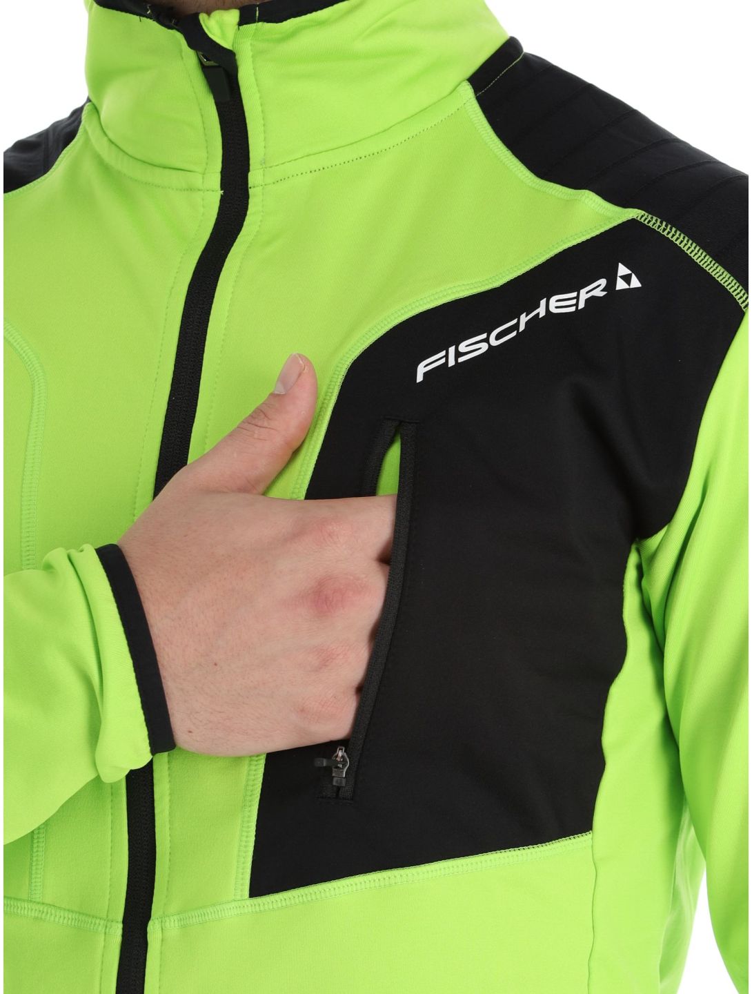 Fischer, Sellrain vest heren Light Green groen 