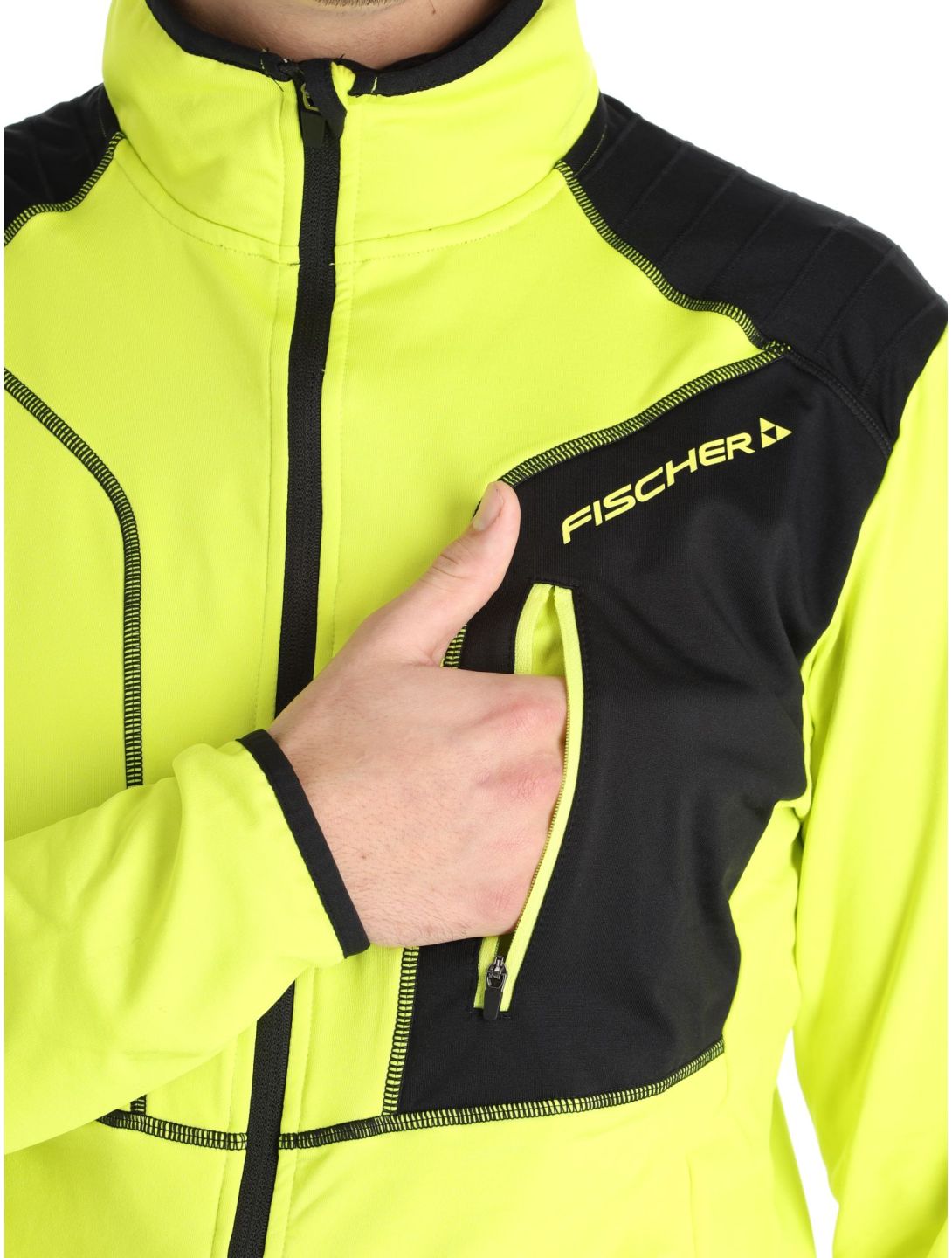 Fischer, Sellrain vest heren Yellow geel 