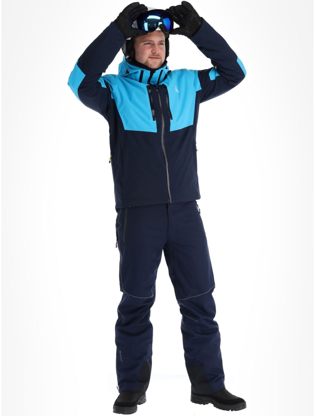 Fischer, Semmering ski-jas heren Blue Marine blauw 