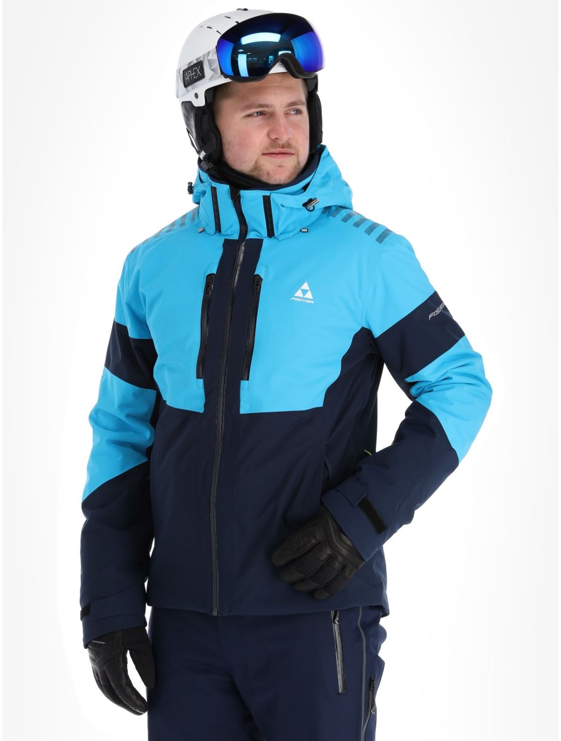 Fischer, Semmering ski-jas heren Blue Marine blauw 