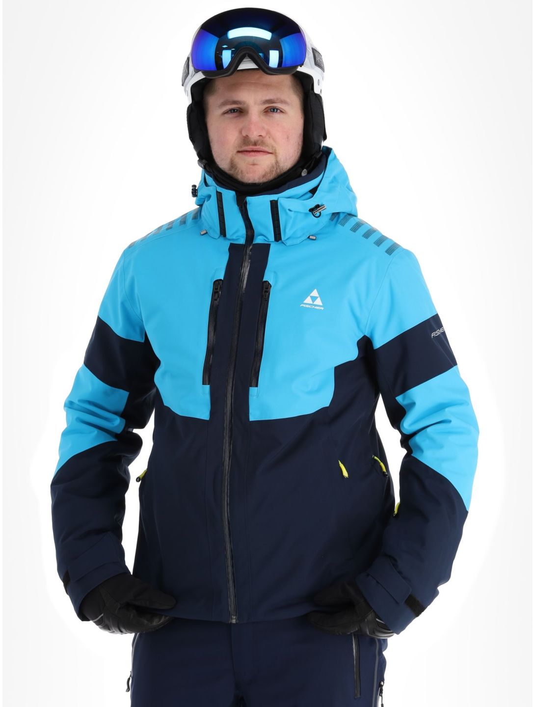 Fischer, Semmering ski-jas heren Blue Marine blauw 